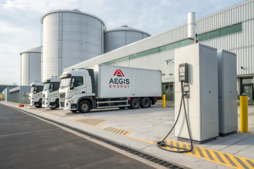 Electric Trucks and Aegis Energy: The New Infrastructure of 2026